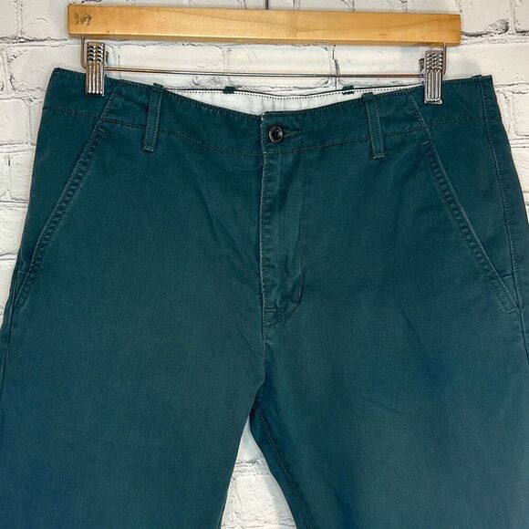 Levi’s Mens Green Chino Khaki Pants size 32x34 White Tab I.D. 55688 - Picture 2 of 11